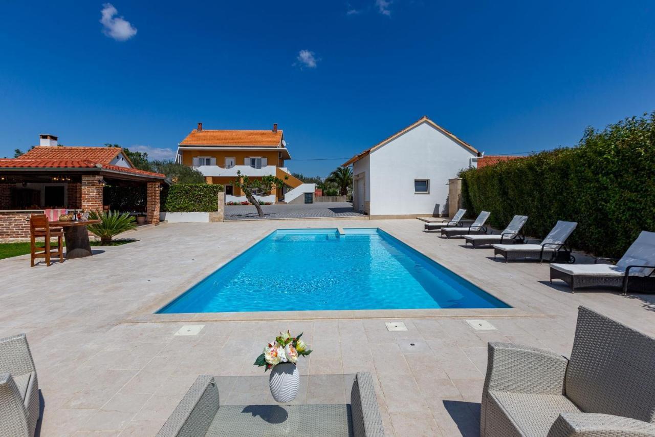 Mp Luxury Holiday Home With Swimming Pool Zadar Eksteriør billede
