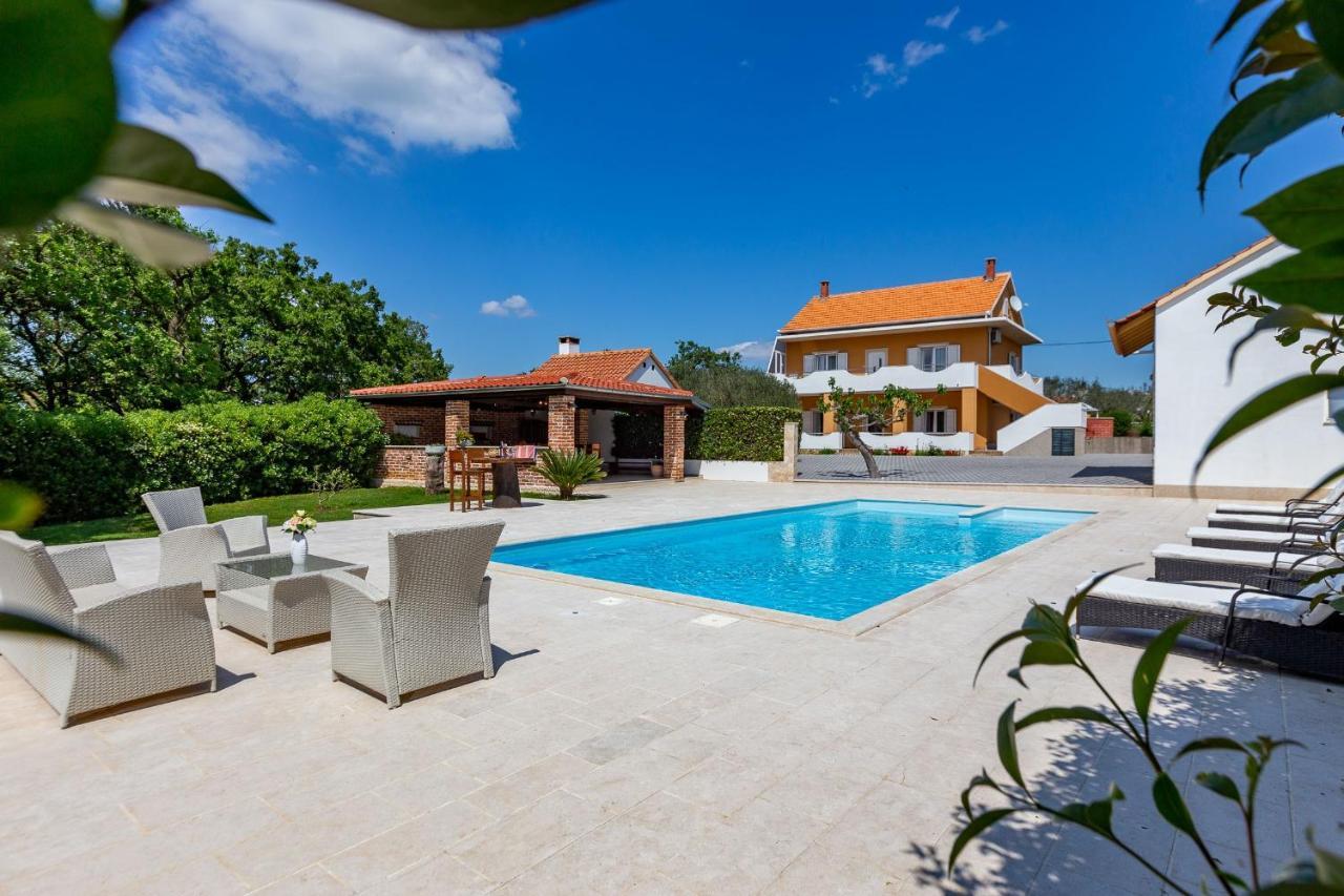 Mp Luxury Holiday Home With Swimming Pool Zadar Eksteriør billede