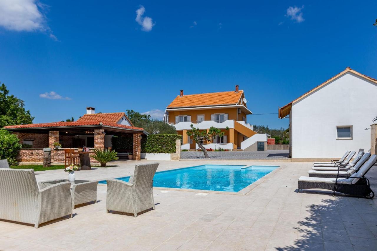 Mp Luxury Holiday Home With Swimming Pool Zadar Eksteriør billede